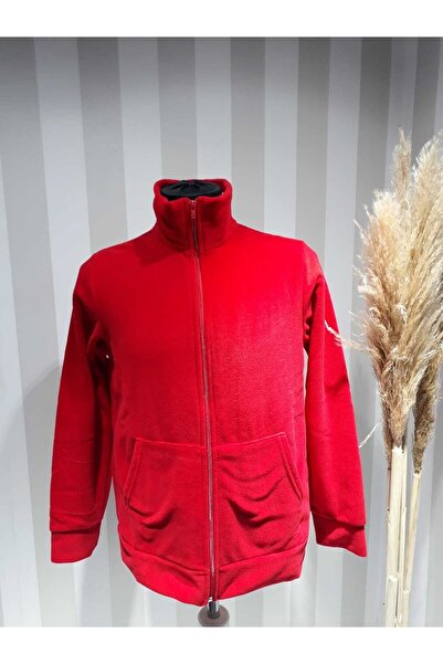 MODA Fleece gros de iarnă unisex - cu fermoar și închidere în față