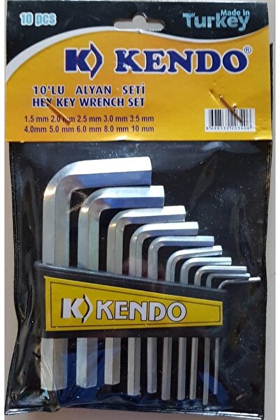 Genel Markalar Alyan Seti Allen Takımı 10’lu Eco Set
