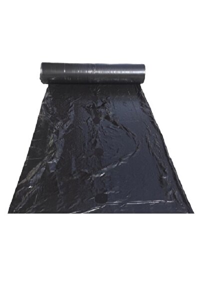 ACY STORE Çilek Ve Malç Naylonu Siyah 120 Cm X 10 Metre 100 Mikron Kalınlığında Siyah Malç Brandası
