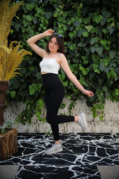 Papatya Beyaz Ip Askılı Crop