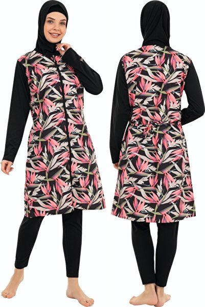 bigiyin Γυναικείο θαλάσσιο μαγιό - κανονικό και μεγάλο μέγεθος, πλήρως καλυμμένο μαγιό