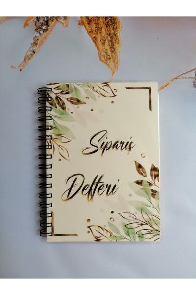 t tuğset etiket Sipariş Defteri 100 yaprak 200 Sayfa - Planlayıcı