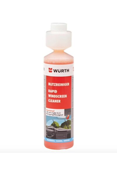 Würth Cam Suyu Sabunlu Oto Cam Suyu Konsantre 250ml 25lt