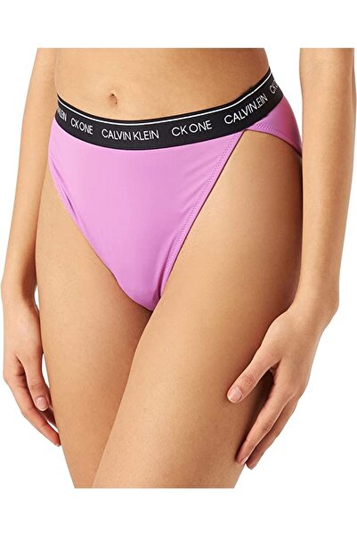 Calvin Klein Kadın Ck Logo Bel Bantlı Yüksek Bel Kadın Bikini Altı Kw0kw01707