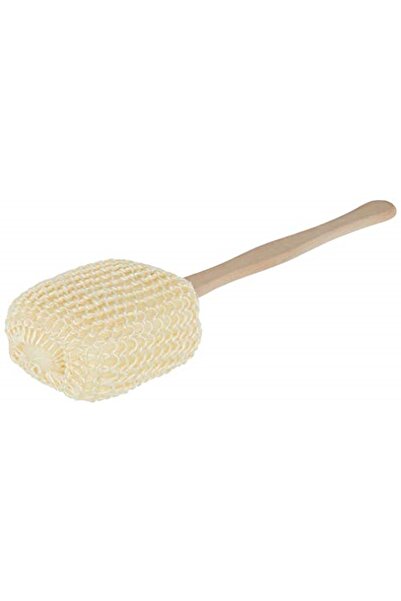 Decobella Fibre pentru spate cu mâner din lemn de sisal