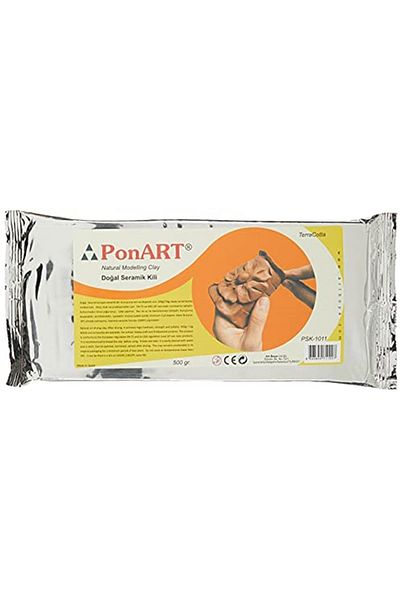Ponart Ceramic Clay Terracotta 500 gr Psk - 1011