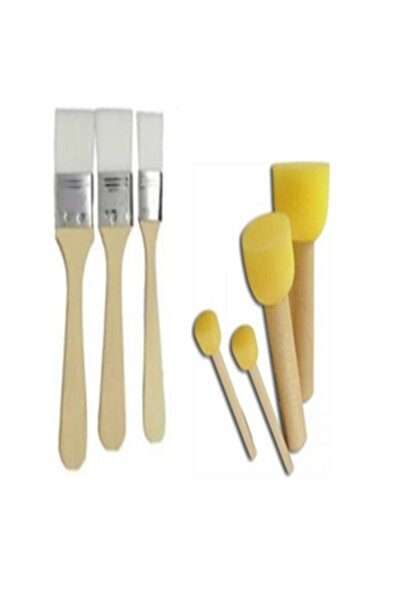 sepmay Ekonomik 3 Lü Zemin Fırça Ve Ponpon Sünger Tampon Fırça