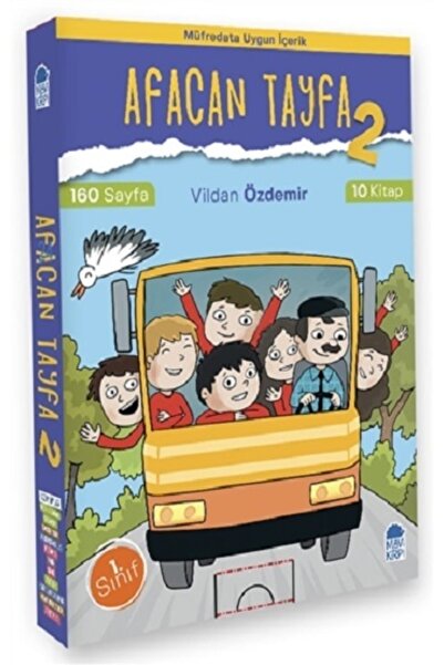 Mavi Kirpi Yayınları Afacan Tayfa 2 - 1.sınıf Okuma Seti (10 Kitap Takım)