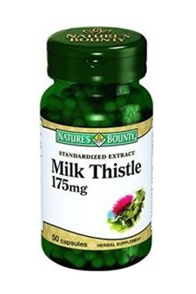 Nature's Bounty حليب ثيستل 175 مجم 50 كبسولة