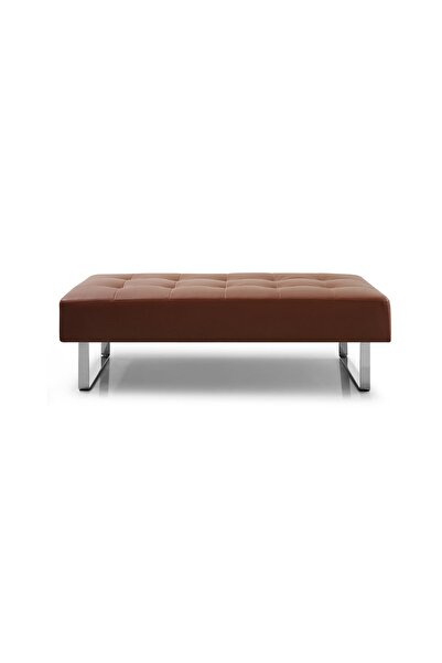 DeccoStil Metal Ayaklı Bench - Suni Deri Döşeme 45*120 Cm Yükseklik 40 Cm