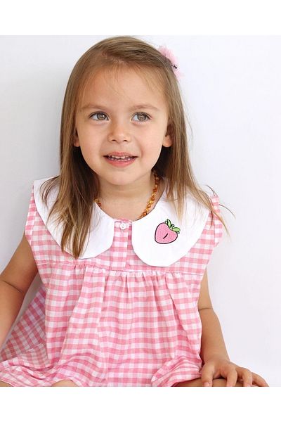 le petit sole Girl's Fruity Bottom-Top Set