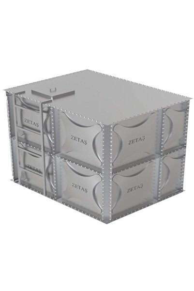 zetaş Galvaniz Su Deposu 7500 Lt