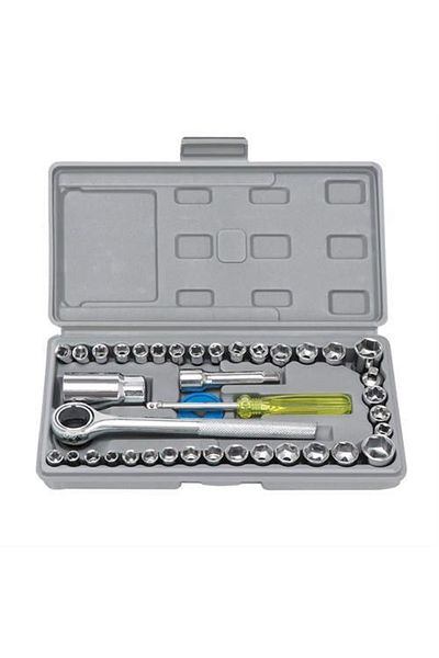 Aiwa 40 Piece Ratchet Socket Set with Special Bag