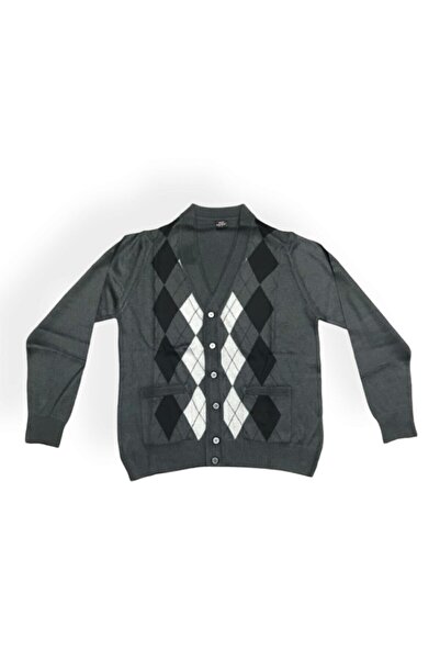 NACAR STORE Men's Knitwear Wool Dad Cardigan - Knitted Patterned