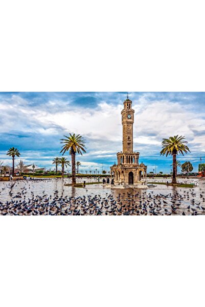 Genel Markalar Güzel Izmir Sticker(çerçevesiz) 50x65 Sayılarla Boyama Hobi Seti