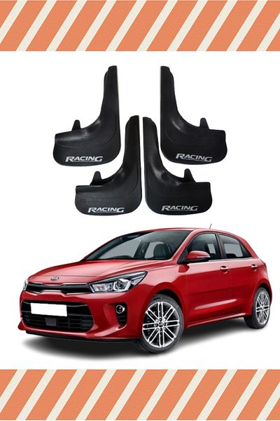 Heda Tex Db Kia Rio 20016-2020 Tuning Written 4-Piece Dust Cover Mudguard Mudguard