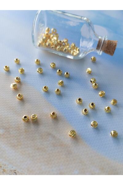 Bonanka 6 Mm Kaplama Dorika Boncuk Ara Aparat - 3 gram Yaklaşık 6 Tane