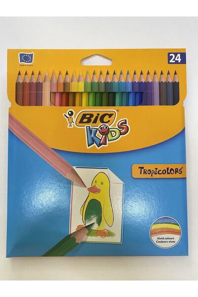 Bic Kids 24 Lü Kuru Boya
