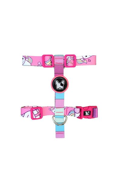 Dogness Unicorn Pink H Type Chest Collar