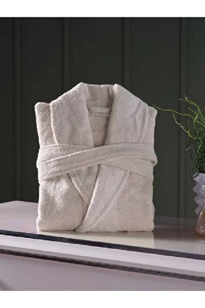 Doqu Home Sense Bornoz Krem - S/M - 110 cm