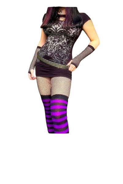 targay Ζώνη με καρφιά σε στυλ Gothic Punk Metallica με καουμπόικη αγκράφα