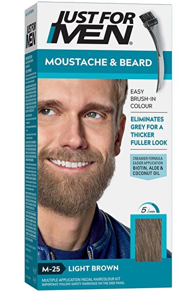 Just For Men Sakal ve Bıyık Boyası Açık Kahve 5010934002761.