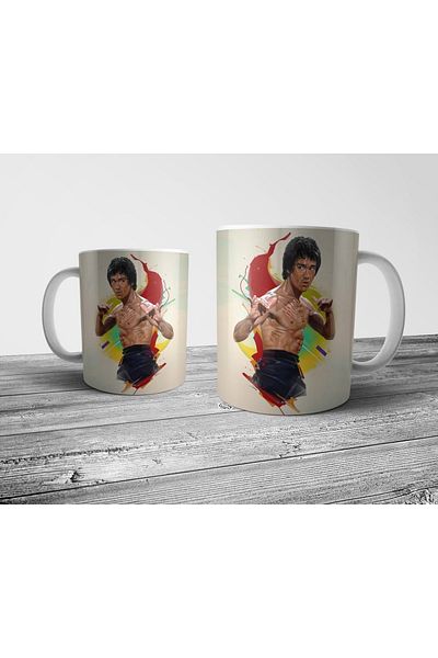 Pixxa Bruce Lee Mug Cup Model 1