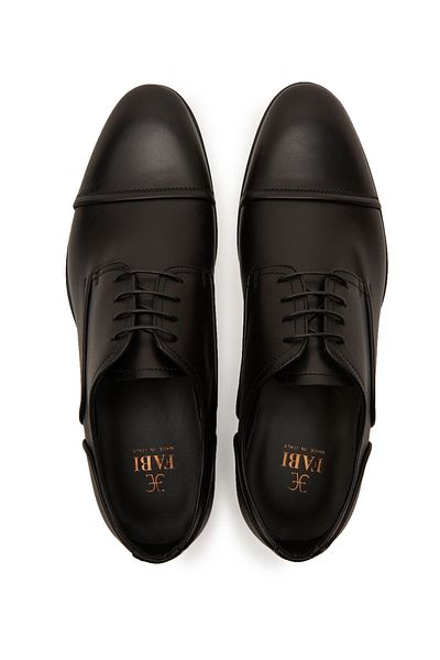 FABI Men's Lace-Up Classic Leather Shoes