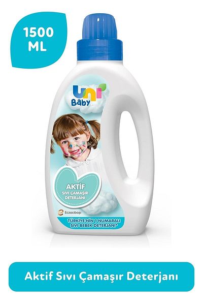 Uni Baby منظف 1500 مل لغسيل الأطفال - للبشرة الحساسة8692190007642