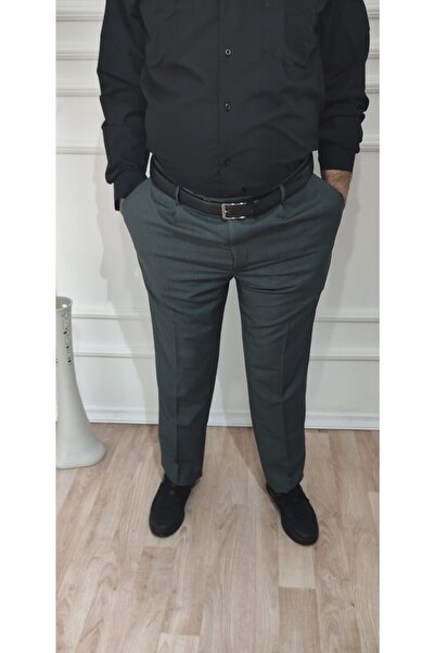 FATELLA Klasične muške pantalone od tkanine kroj Nabrano