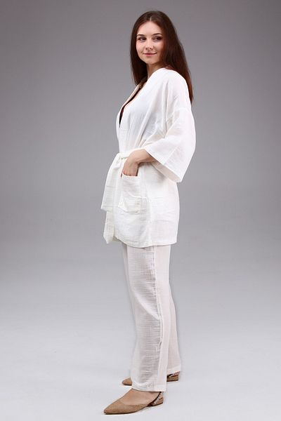 MJORA Casual Cut Linen Suit