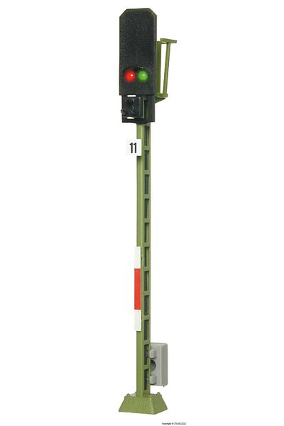 Viessmann 1:87 Ho Model Signal 2 LED Controlled