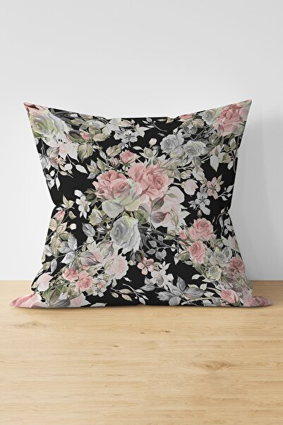 Nish & Royal Double Sided Colorful Floral Pattern on the Floor Digital Printe...