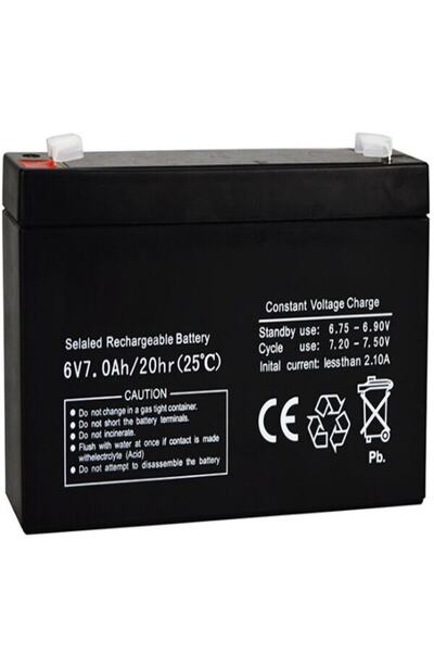 TNL 6v 7ah Akülü Araba Aküsü