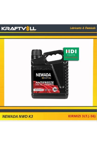Kraftvoll Newada Kırmızı Antifriz -56° 3 Lt Newada-myg6497
