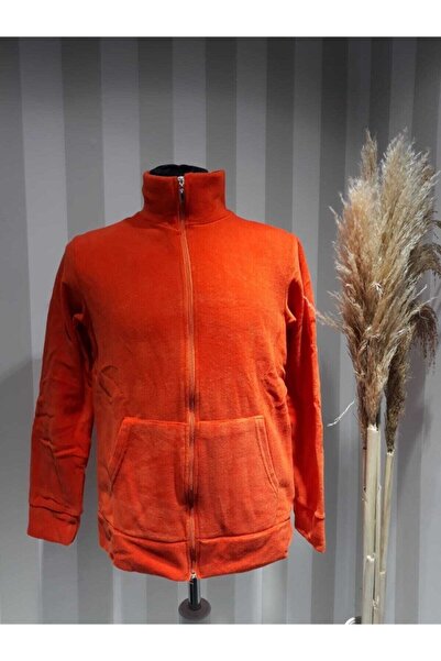 MODA Fleece gros de iarnă unisex - cu fermoar și închidere în față