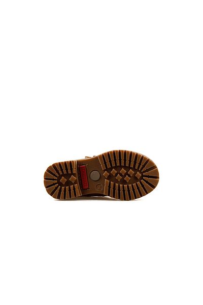 lumberjack Ankle Boots - Brown - Flat