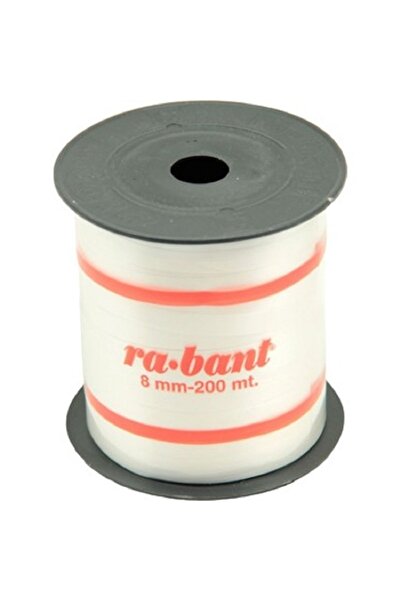 ACY STORE Rafya Rabant Kurdele 8 Mm X 200 Metre Rulo Sarım Plastik Çok Renkli Şerit