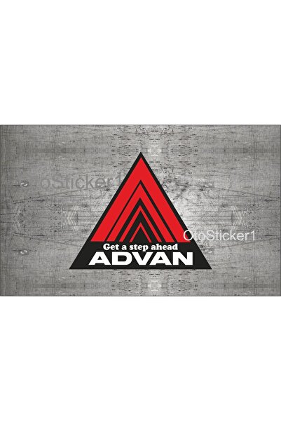 Advan Logo Sticker 2 Adet