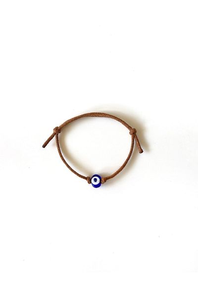 TAKI BY EKİN Glass Evil Eye Beaded Bracelet