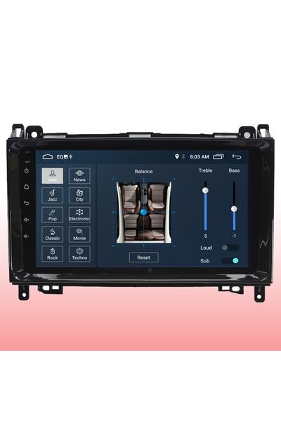 MYWAYY Mercedes B Serisi W245 Android Carplay Navigasyon Multimedya Ekran Tey...