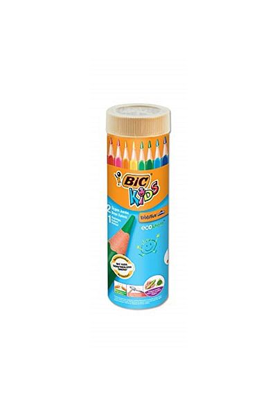 Bic Evolution Triangle Jumbo Paint Pen 12+1 Piece Metal Tube