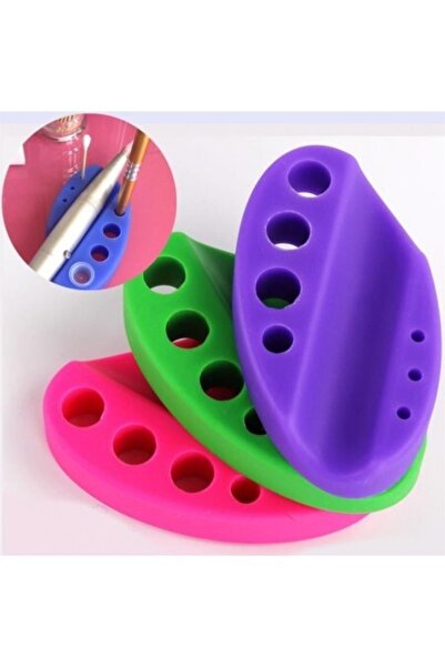 Bmx Зелений нековзний силікон - тримач для пристрою для перманентного макіяжу та контейнера для фарби