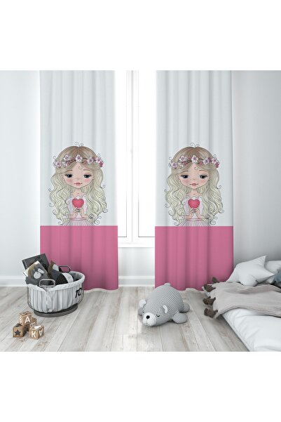 BAMBAŞKA MODA Dječja soba za bebe i decu Slatka devojčica sa srcem i dva kril...