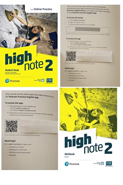 Pearson Education Yayıncılık High Note 2 Student’s Book + Workbook With Onlin...