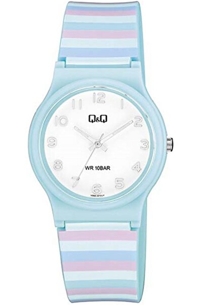 Q&Q Silikon Kordonlu 10 Atm Su Geçirmez Unisex Kol Saati V06a-012vy