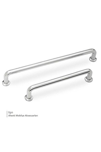 KulpSepetim Ilgın 128 Mm Krom Zamak Kulp Dolap Çekmece Vestiyer Kulbu