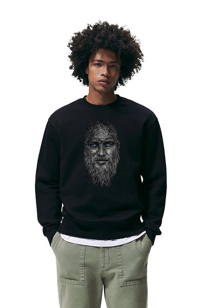 BENROMA Φούτερ με στάμπα Unisex