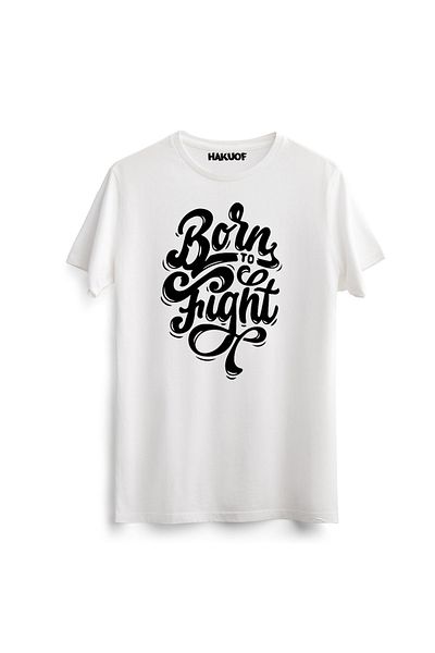 hakuof Μπλουζάκι Born To Fight