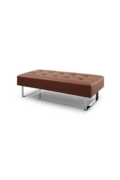 DeccoStil Metal Ayaklı Bench - Suni Deri Döşeme 45*120 Cm Yükseklik 40 Cm
